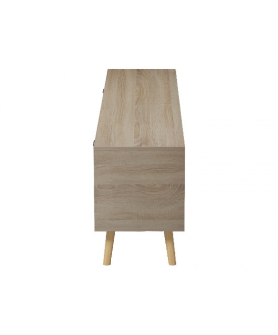 Έπιπλο τηλεόρασης Gorna pakoworld sonoma 180x35x48.6εκ