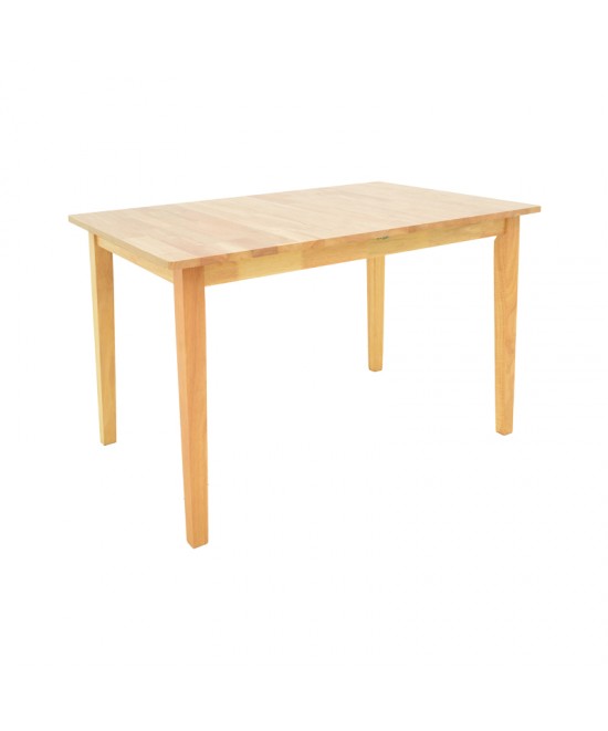 Τραπεζαρία Dallan Country pakoworld 5τεμ σε φυσική απόχρωση rubberwood 120-150x80x74εκ Τραπεζαρία Dallan Country pakoworld 5τεμ σε φυσική απόχρωση rubberwood 120-150x80x74εκ