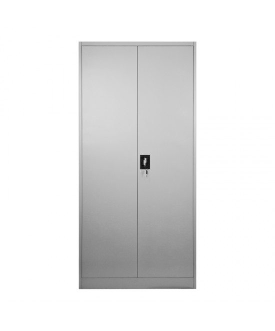 Μεταλλική ντουλάπα Ugren pakoworld σε ανοιχτό γκρι 70x40x180εκ