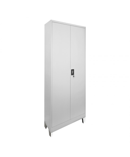 Μεταλλική ντουλάπα Ugren pakoworld σε ανοιχτό γκρι 70x40x190εκ