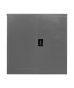 Μεταλλικό ντουλάπι Armon pakoworld ανθρακί 90x45x90εκ