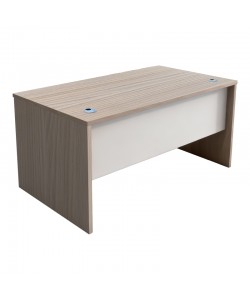 Γραφείο εργασίας Armadi pakoworld sonoma-λευκό 180x75x75εκ