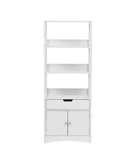 Ντουλάπι-στήλη Sejo pakoworld mdf λευκό 60x32.5x154εκ