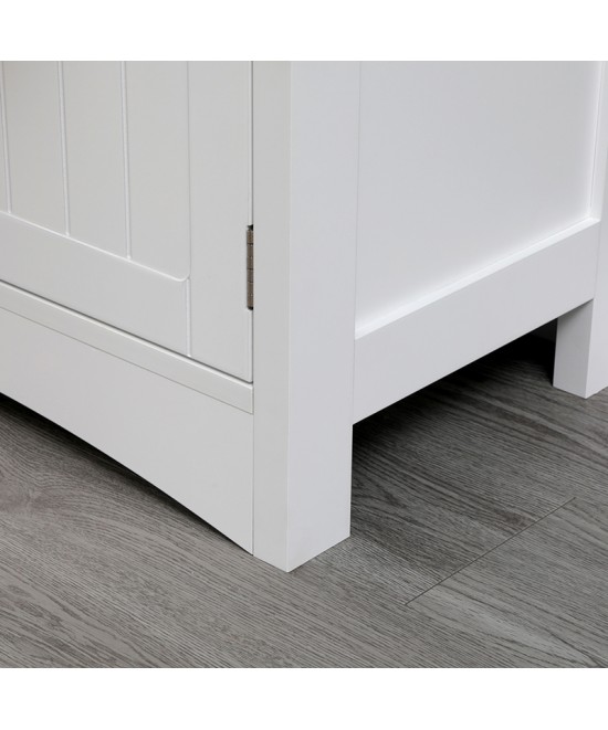 Ντουλάπι-στήλη Sejo pakoworld mdf λευκό 60x32.5x154εκ