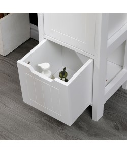 Ντουλάπι-στήλη Kelby pakoworld mdf λευκό 30x30x144εκ Ντουλάπι-στήλη Kelby pakoworld mdf λευκό 30x30x144εκ