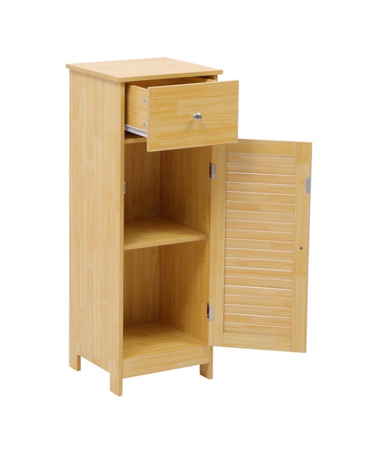 Ντουλάπι-στήλη Chesy pakoworld mdf σε φυσική απόχρωση 32x30x87εκ