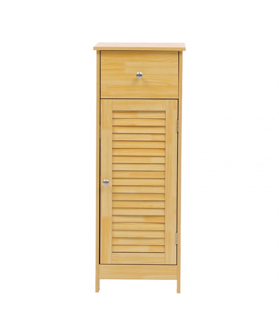Ντουλάπι-στήλη Chesy pakoworld mdf σε φυσική απόχρωση 32x30x87εκ