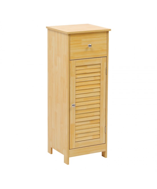 Ντουλάπι-στήλη Chesy pakoworld mdf σε φυσική απόχρωση 32x30x87εκ