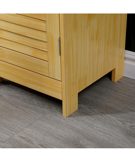 Ντουλάπι-στήλη Chesy pakoworld mdf σε φυσική απόχρωση 32x30x87εκ