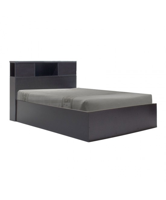 Κρεβάτι με στρώμα Olympus-Perfecto pakoworld wenge 120x200εκ