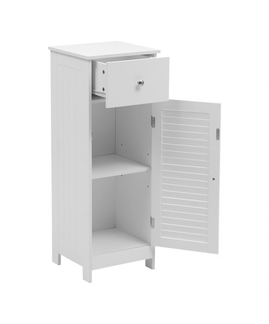 Ντουλάπι-στήλη Chesy pakoworld mdf λευκό 32x30x87εκ