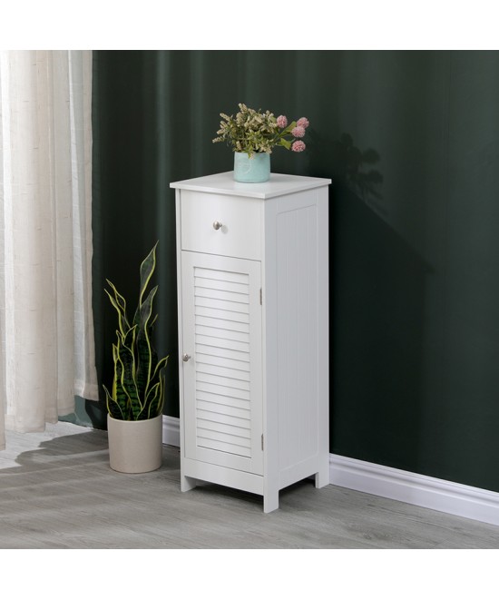 Ντουλάπι-στήλη Chesy pakoworld mdf λευκό 32x30x87εκ