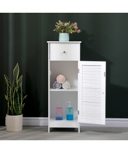 Ντουλάπι-στήλη Chesy pakoworld mdf λευκό 32x30x87εκ