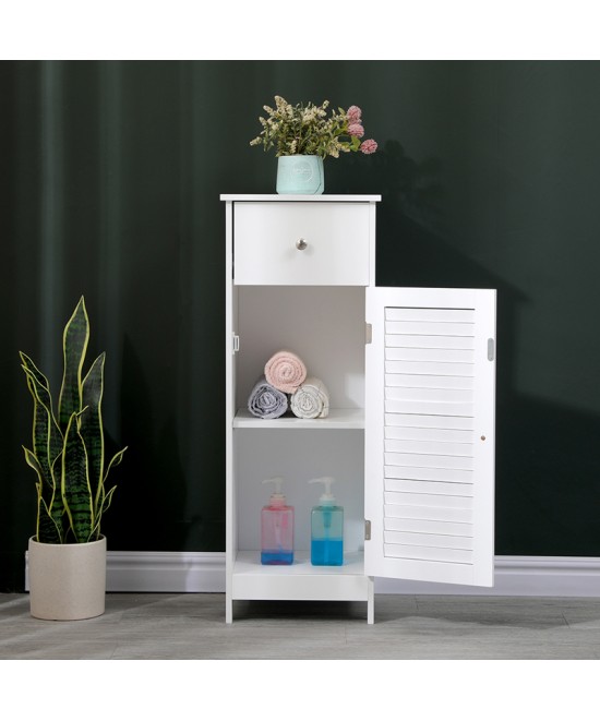 Ντουλάπι-στήλη Chesy pakoworld mdf λευκό 32x30x87εκ