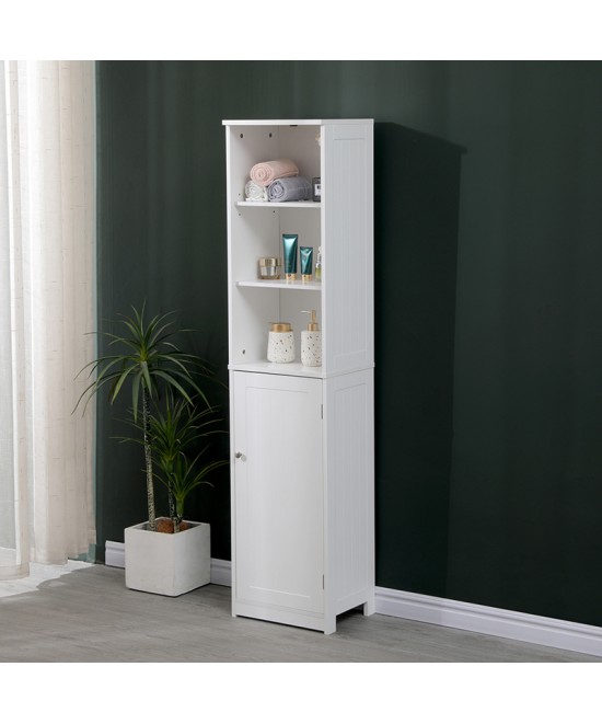 Ντουλάπι-στήλη Desilia pakoworld mdf λευκό 37x30x160εκ