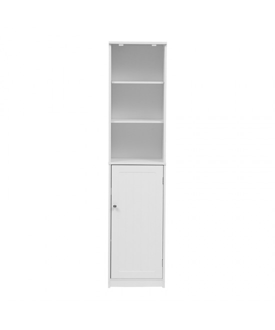 Ντουλάπι-στήλη Desilia pakoworld mdf λευκό 37x30x160εκ