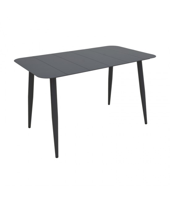 Τραπεζαρία Heven Vista pakoworld σετ 7τεμ μαύρο αλουμίνιο 120x70x72εκ Τραπεζαρία Heven Vista pakoworld σετ 7τεμ μαύρο αλουμίνιο 120x70x72εκ