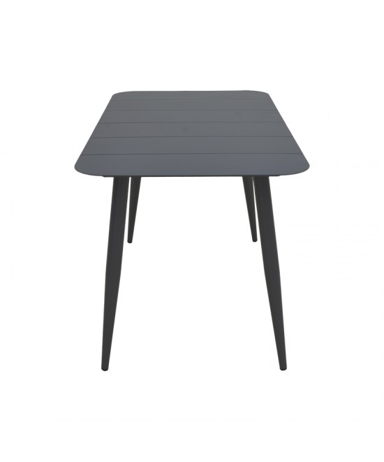 Τραπεζαρία Heven Vista pakoworld σετ 5τεμ μαύρο αλουμίνιο 120x70x72εκ Τραπεζαρία Heven Vista pakoworld σετ 5τεμ μαύρο αλουμίνιο 120x70x72εκ