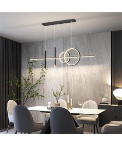 Φωτιστικό οροφής Neron pakoworld led μαύρο μεταλλικό 100x25x26εκ