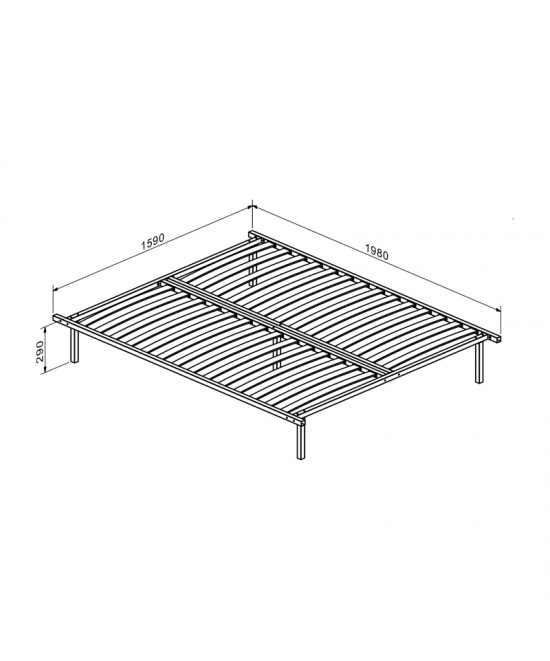 Κρεβάτι διπλό Lucabel pakoworld κρεμ 160x200εκ Κρεβάτι διπλό Lucabel pakoworld κρεμ 160x200εκ