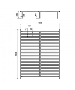 Κρεβάτι διπλό Lucabel pakoworld κρεμ 160x200εκ