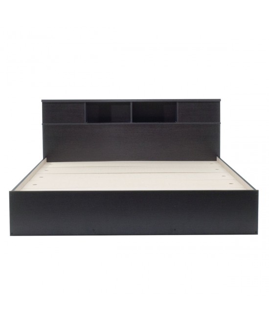 Κρεβάτι με στρώμα Olympus Utopia pakoworld wenge 160x200εκ