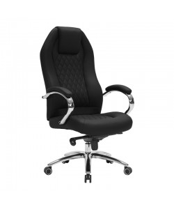 Καρέκλα γραφείου διευθυντή Ionia pakoworld μαύρο PU 67x49,5x115-123εκ