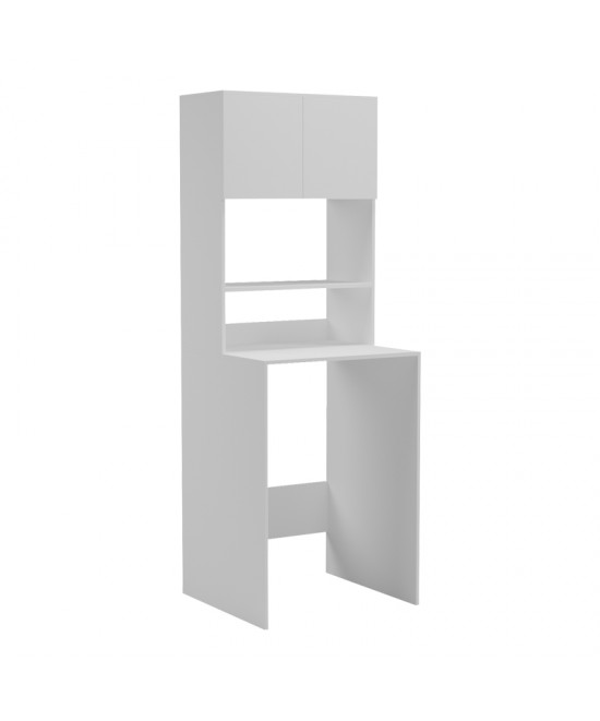 Έπιπλο πλυντηρίου Chaxe pakoworld λευκό 65x60x183.6εκ Έπιπλο πλυντηρίου Chaxe pakoworld λευκό 65x60x183.6εκ