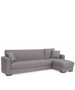 Καναπές Κρεβάτι Γωνιακός ArteLibre JOSE Καφέ 270x150x86cm