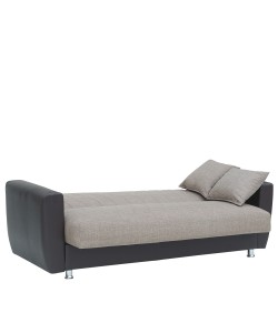 Καναπές Κρεβάτι Τριθέσιος ArteLibre JUAN Καφέ/Μπεζ 210x84x86cm