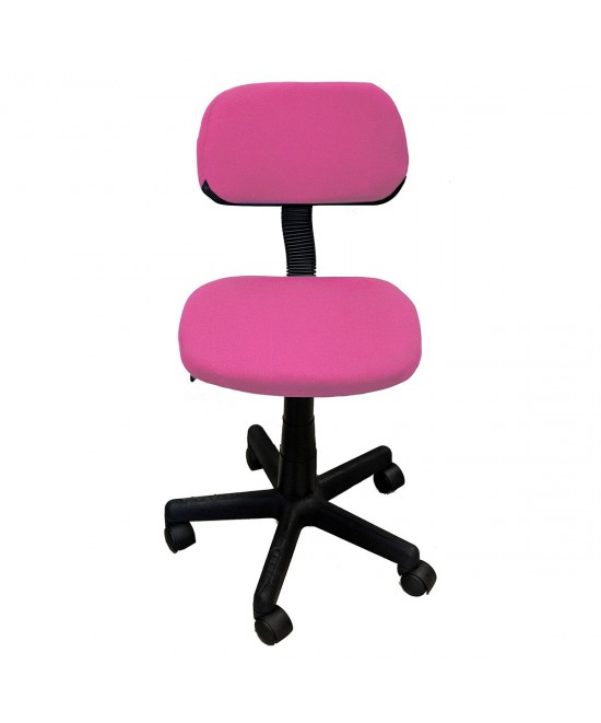 Καρέκλα Γραφείου Παιδική ArteLibre ΗΧΩ Ροζ Ύφασμα 40x46x71-83cm