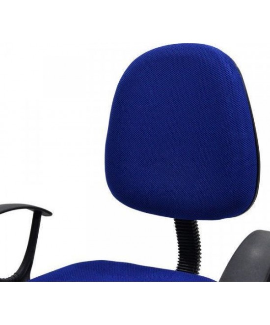Καρέκλα Γραφείου ArteLibre ΔΑΦΝΗ Μπλε Ύφασμα 55x48x82-94cm