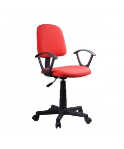Καρέκλα Γραφείου ArteLibre ΔAΦNH Κόκκινο Ύφασμα 55x48x82-94cm
