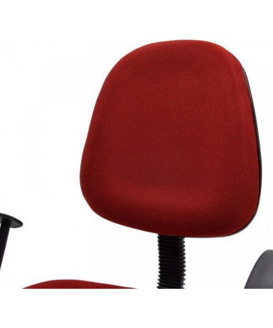 Καρέκλα Γραφείου ArteLibre ΔAΦNH Κόκκινο Ύφασμα 55x48x82-94cm