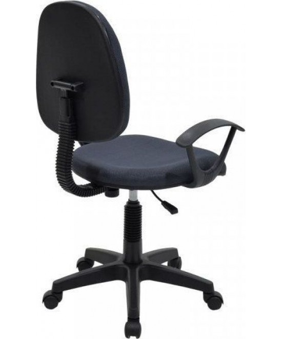 Καρέκλα Γραφείου ArteLibre ΔAΦNH Μαύρο Ύφασμα 55x48x82-94cm