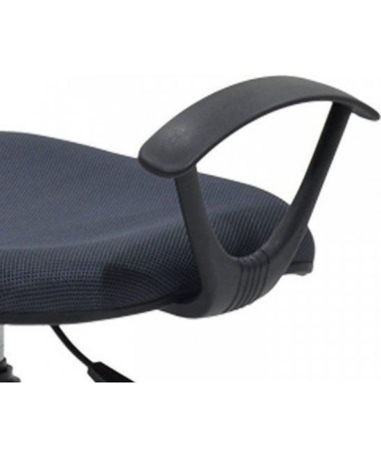 Καρέκλα Γραφείου ArteLibre ΔAΦNH Μαύρο Ύφασμα 55x48x82-94cm
