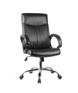 Καρέκλα Γραφείου ArteLibre MEΛITH Μαύρο PU 60x71x105-113cm