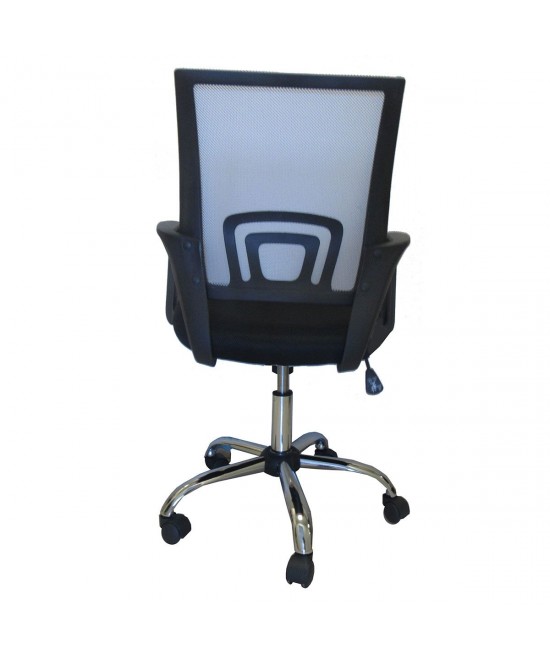 Καρέκλα Γραφείου ArteLibre ΑΛΚΥΟΝΗ Μαύρο/Γκρι 57x57x86-96cm