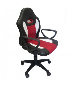 Καρέκλα Γραφείου ArteLibre Gaming ΔΩPOΘEA Μαύρο/Κόκκινο 58x60x90-100cm