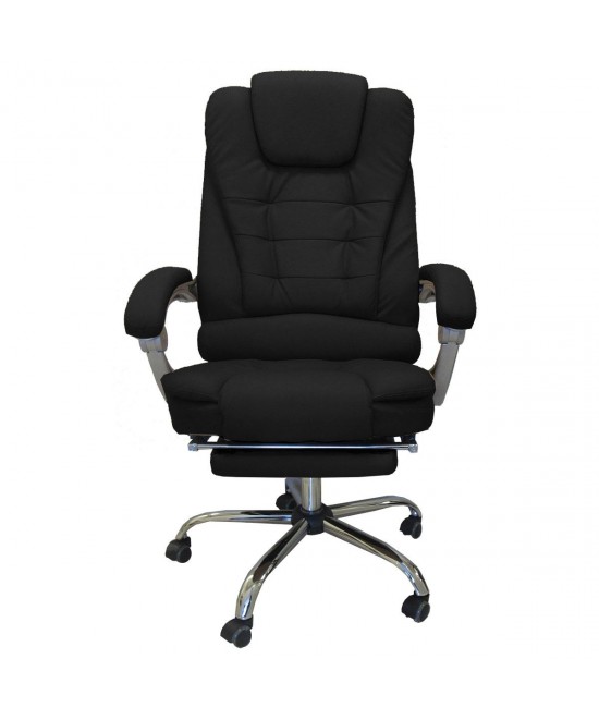 Καρέκλα Γραφείου ArteLibre ΑΝΔΡΟΝΙΚΗ Μαύρη 70x65x112-119cm