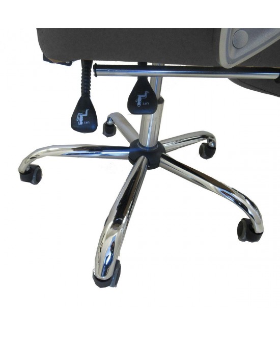 Καρέκλα Γραφείου ArteLibre ΑΝΔΡΟΝΙΚΗ Μαύρη 70x65x112-119cm