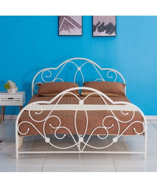 Κρεβάτι ArteLibre ARIEL Μεταλλικό Semy Glossy White 210x155x110cm (Στρώμα 150x200cm) Κρεβάτι ArteLibre ARIEL Μεταλλικό Semy Glossy White 210x155x110cm (Στρώμα 150x200cm)