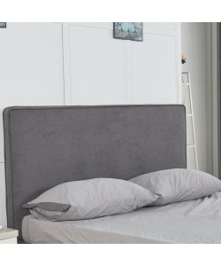 Κρεβάτι ArteLibre TULIP Σκούρο Γκρι 218x160x110cm (Στρώμα 150x200cm)