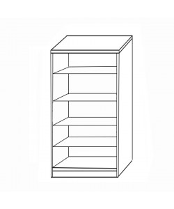 Συρταριέρα ArteLibre STONECROP Φυσικό Μελαμίνη 60x40x97cm Συρταριέρα ArteLibre STONECROP Φυσικό Μελαμίνη 60x40x97cm