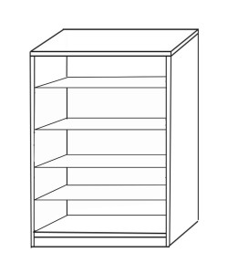 Παπουτσοθήκη ArteLibre KAMELIA Φυσικό Μελαμίνη 60x33x120cm