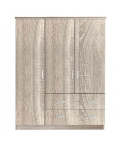 Ντουλάπα ArteLibre LANTERN Φυσικό Χρώμα 150x55x180cm