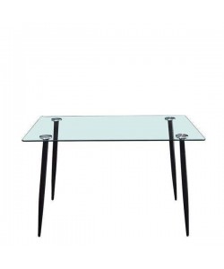 Τραπέζι ArteLibre MONARCH Διάφανο 120x70x75cm