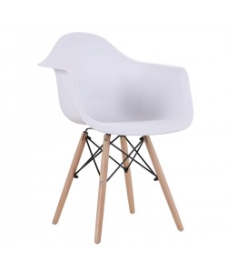 Καρέκλα ArteLibre CORYLUS Λευκό PP 60x60x80cm