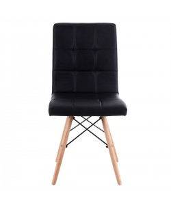 Καρέκλα ArteLibre CUPPLESSUS Μαύρο PU 43x55x86cm Καρέκλα ArteLibre CUPPLESSUS Μαύρο PU 43x55x86cm