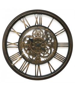 Ρολόι Τοίχου ArteLibre Χρυσό Πλαστικό Φ61x5.2cm